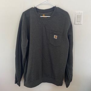 Carhartt crew neck pullover with fleece lining